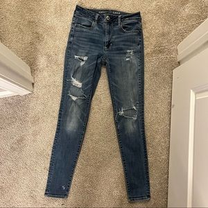 American Eagle super stretch hi-rise jeggings